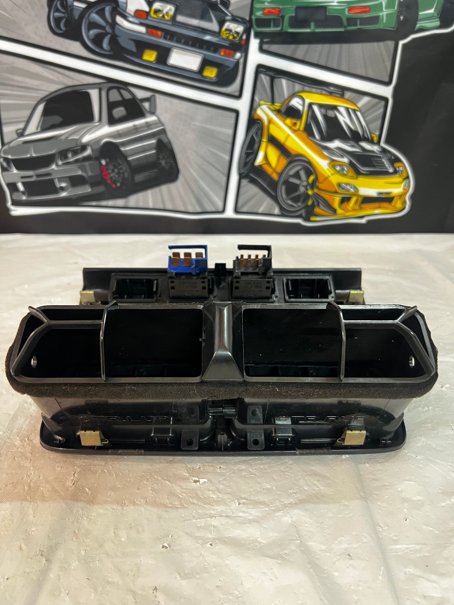 Nissan Silvia S14 200sx Air Conditioning Vent surround trim bezel. (C)