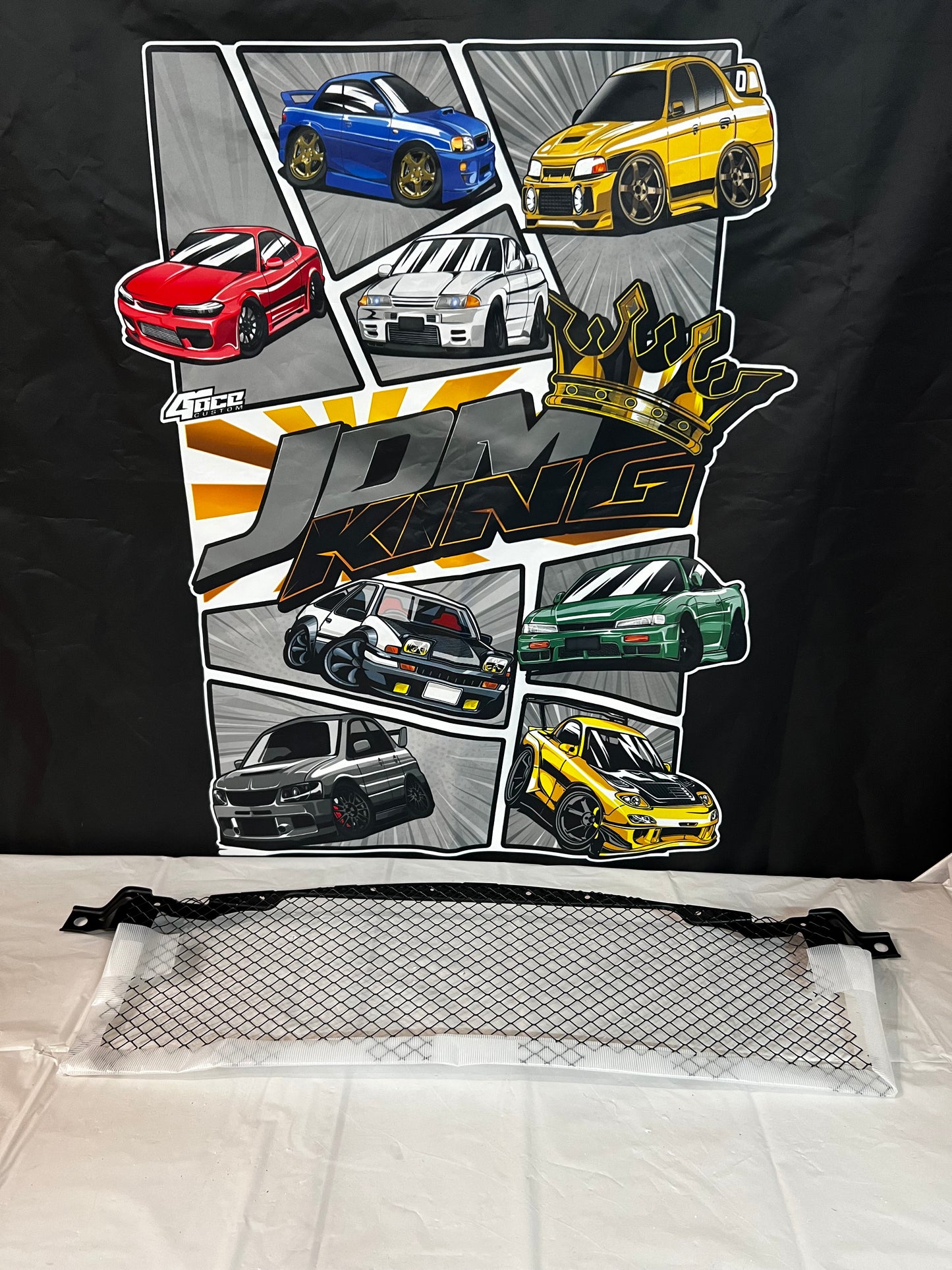 Lancer Evolution 9/9mr lower centre mesh brand new genuine Ct9a-Ct9w.