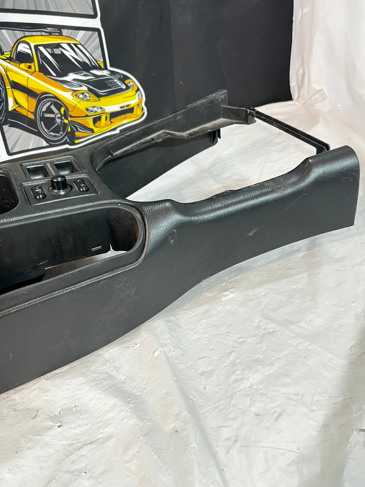 NISSAN SILVIA S14 200sx Center Console Used Scratched & Damaged (C)