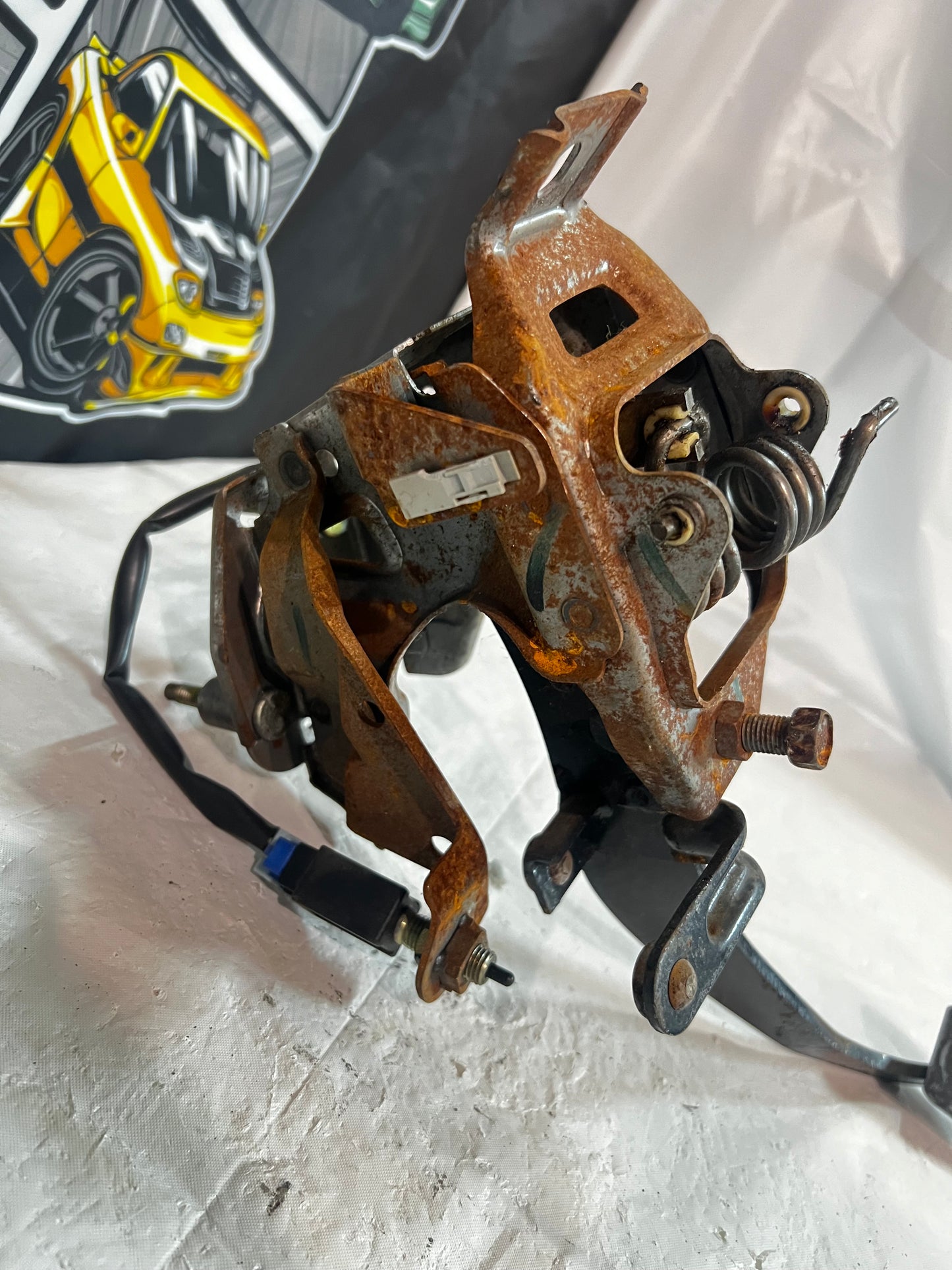 Nissan Silvia S15 200sx Clutch Peddle + mounting bracket.