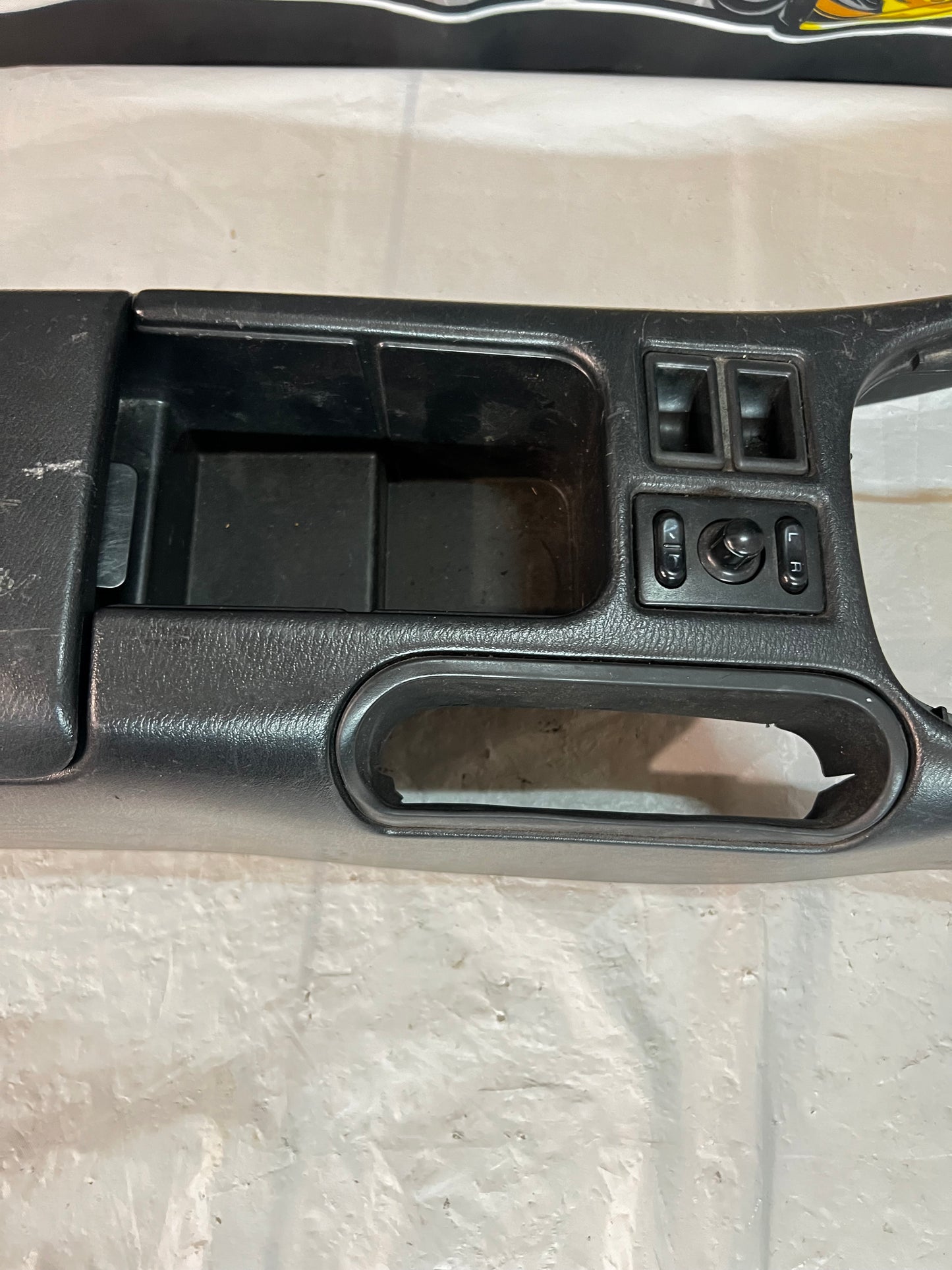 NISSAN SILVIA S14 200sx Center Console Used Scratched & Damaged (C)