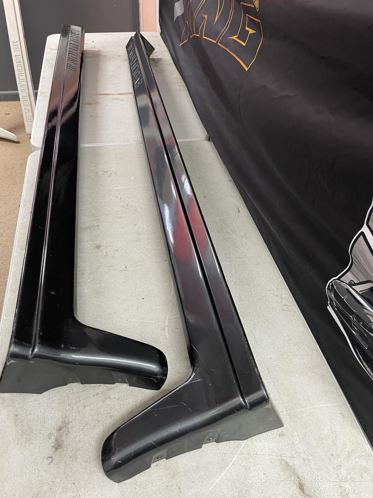 Mitsubishi Lancer Evolution 3 Genuine Side Skirts good condition