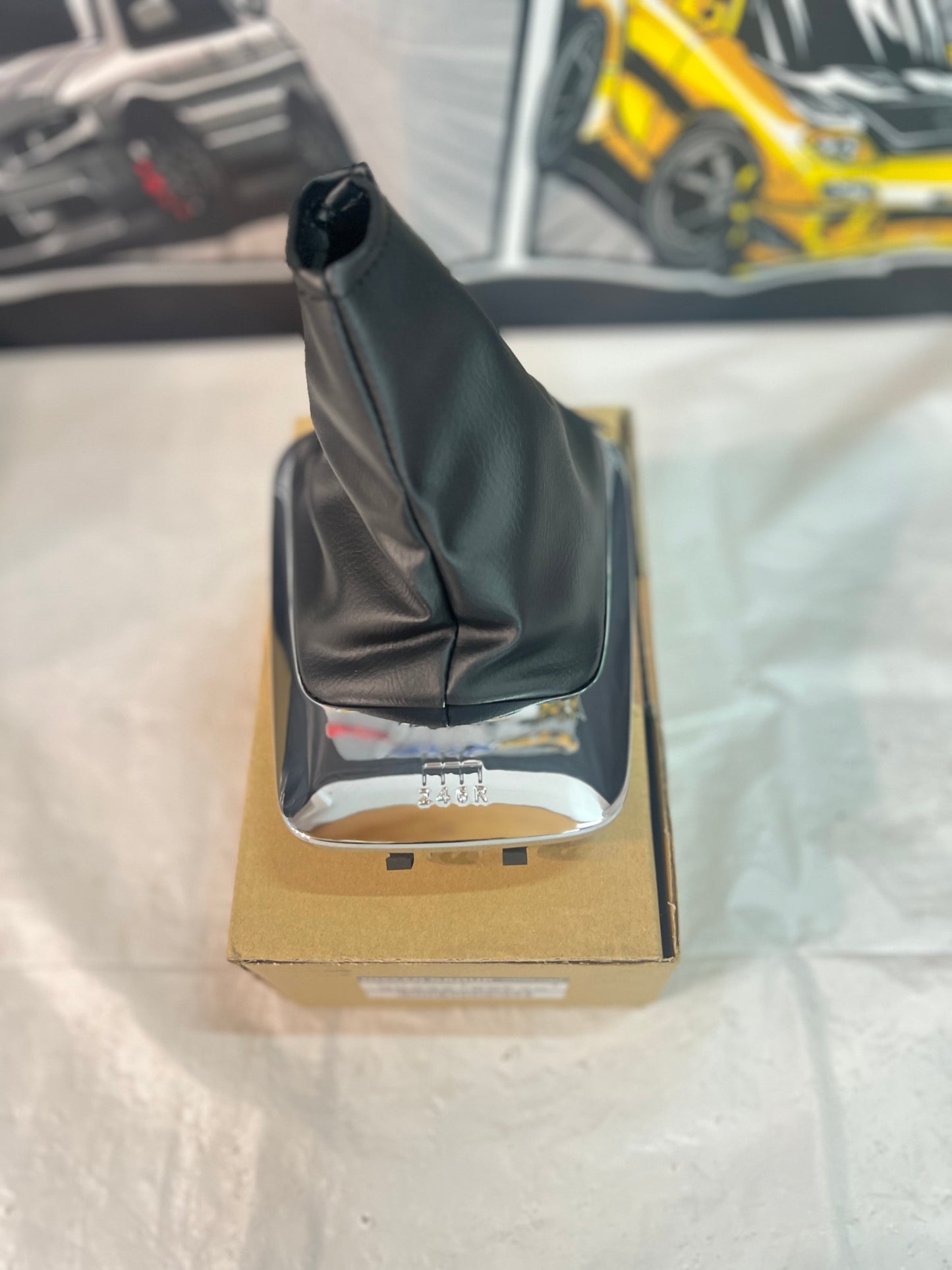 Nissan Silvia S15 200SX GT Shifter Boot Surround (Chrome)