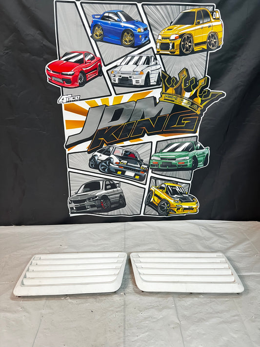 MITSUBISHI LANCER EVOLUTION 1/2/3 OEM BONNET VENTS (PAIRS)