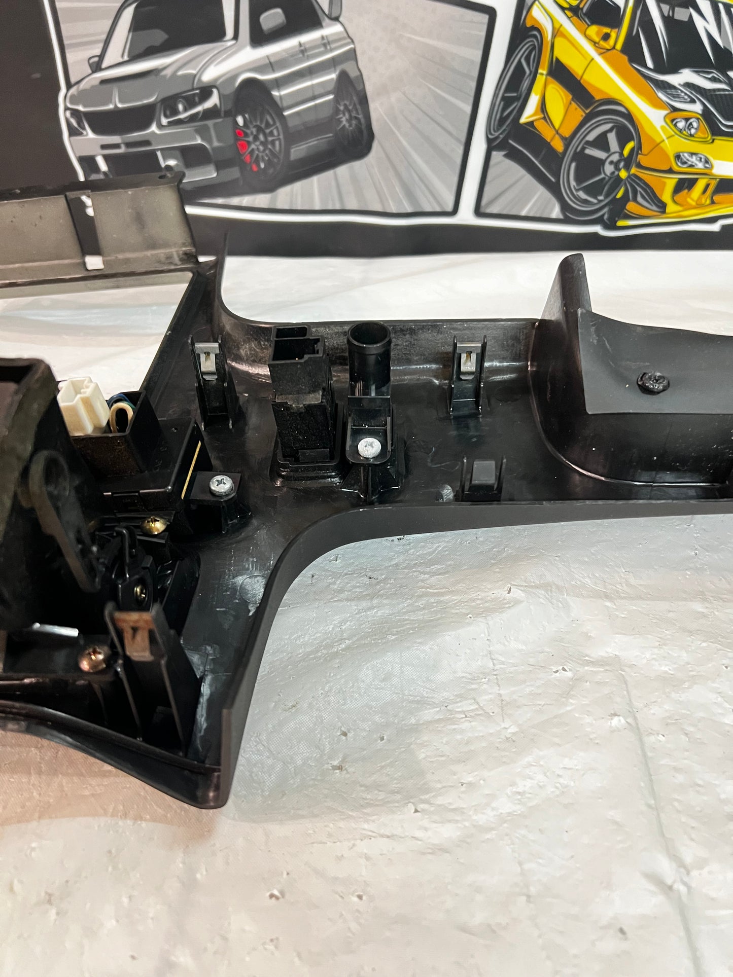 NISSAN SKYLINE R33 DASH FASCIA SURROUND.