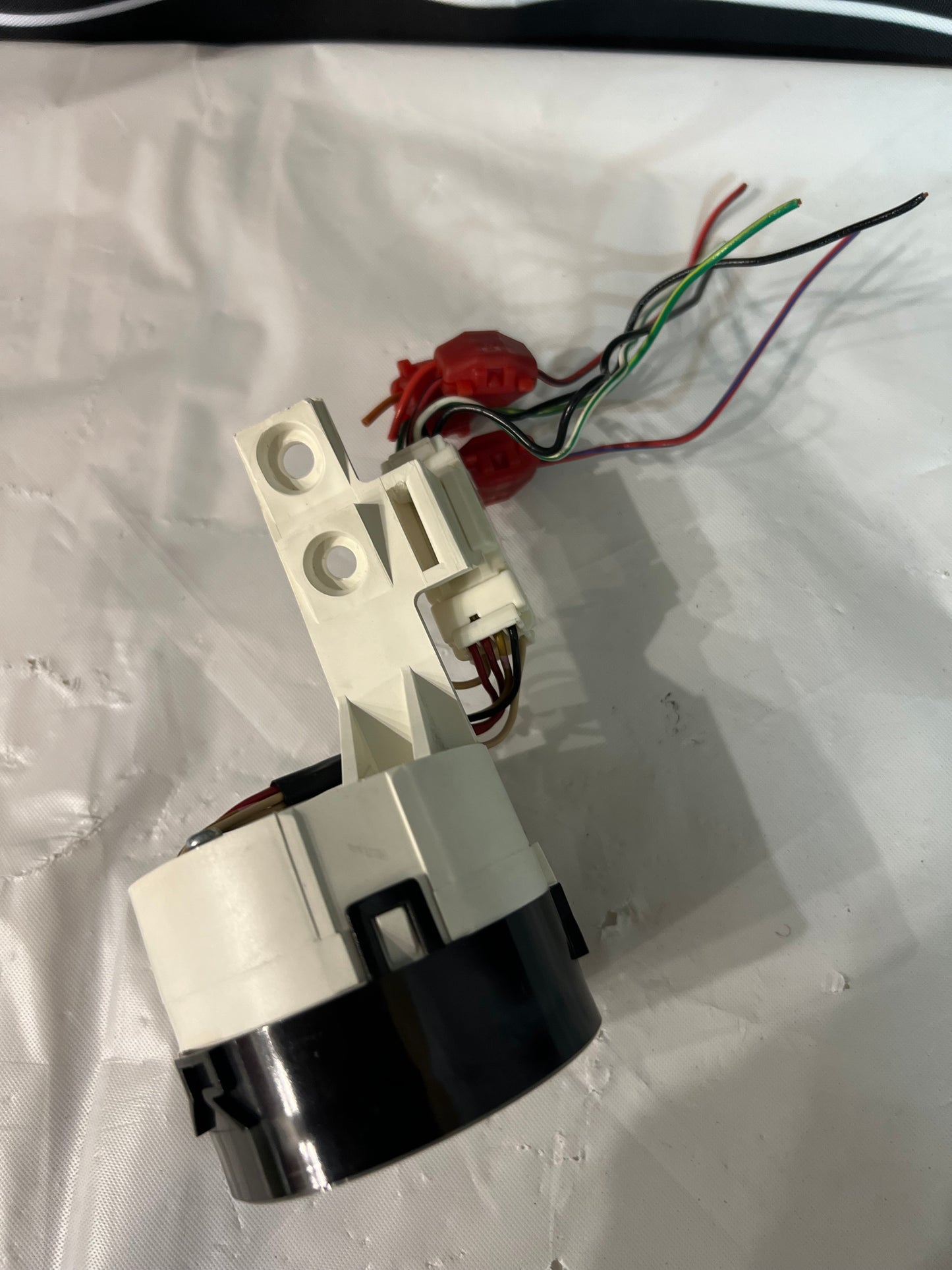 Nissan S15 Silvia OEM option B boost gauge with interior loom plug.