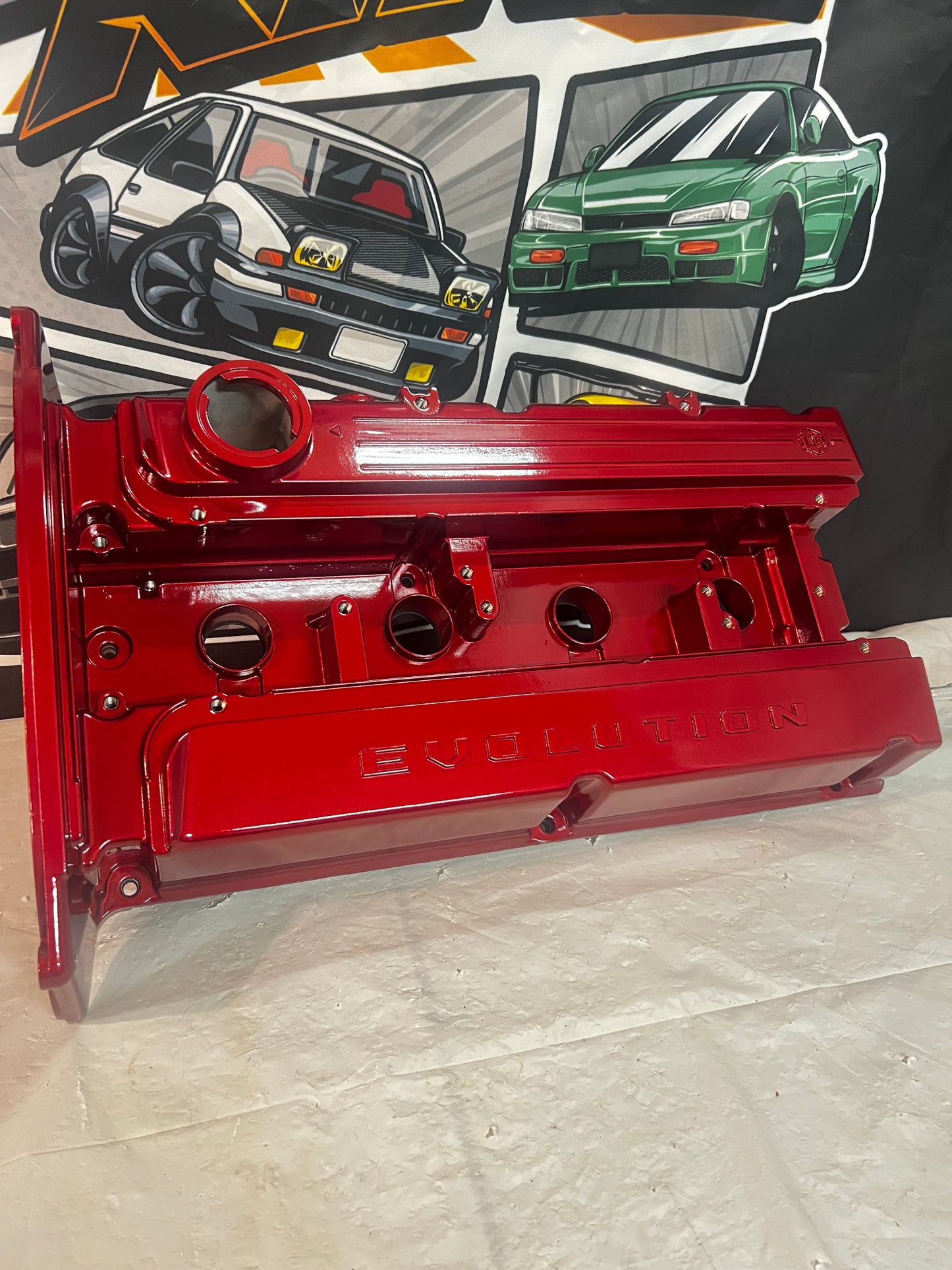 Mitsubishi Lancer Evolution 7 valve cover 4g63 (brand new genuine) #1035A655