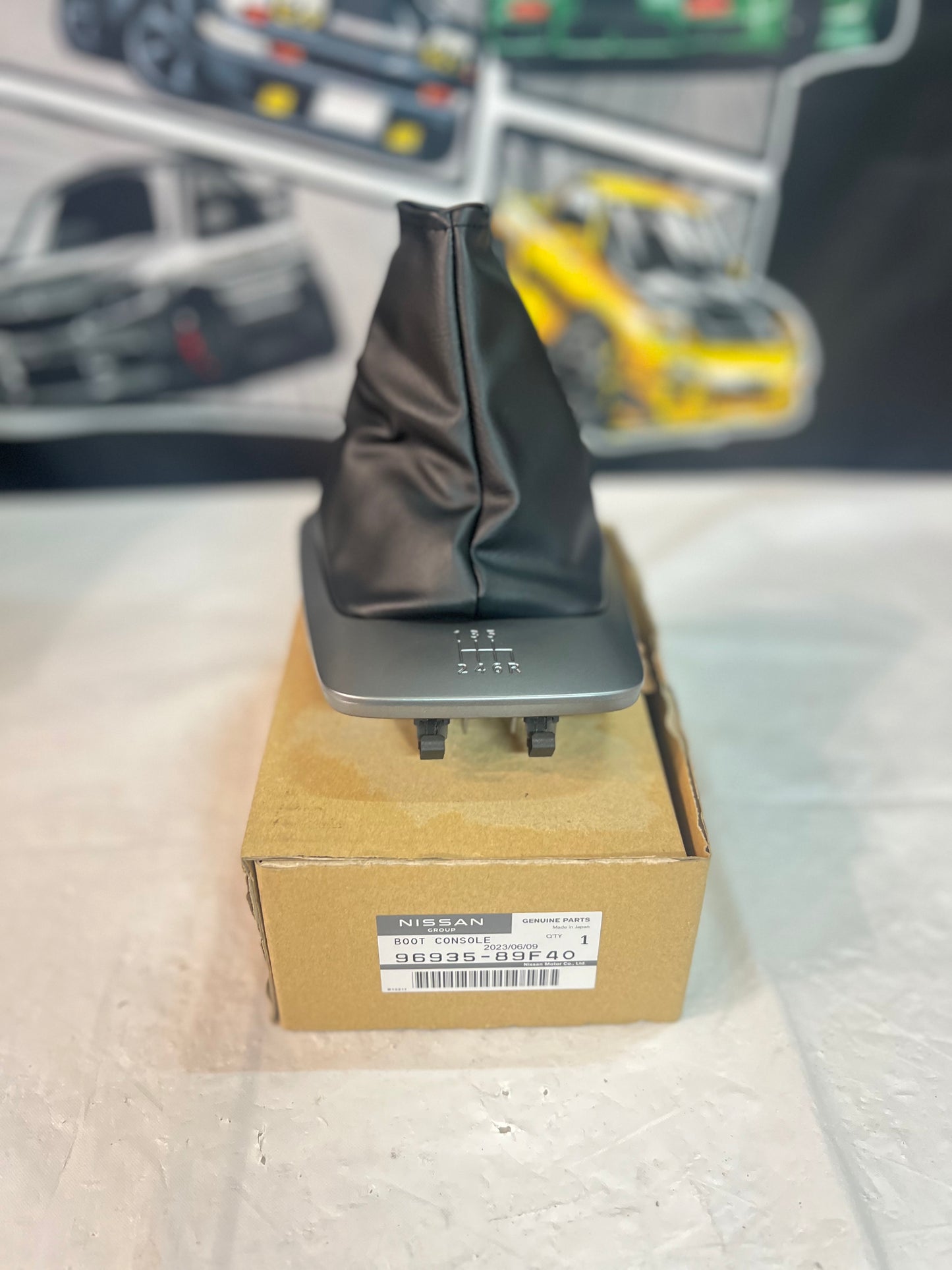 Nissan Silvia S15 200SX GT 6 Speed Shifter Boot Surround (Silver)