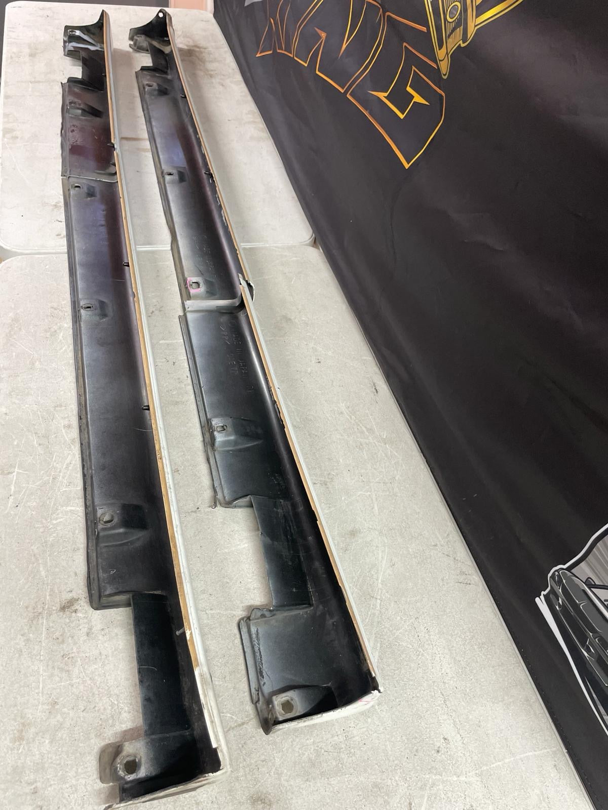 Subaru WRX Gc8 genuine side skirt   (2 piece)