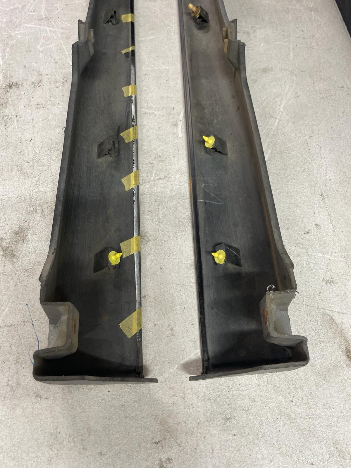 Nissan Silvia S14/200sx Side skirts with end caps. Kouki/ADM