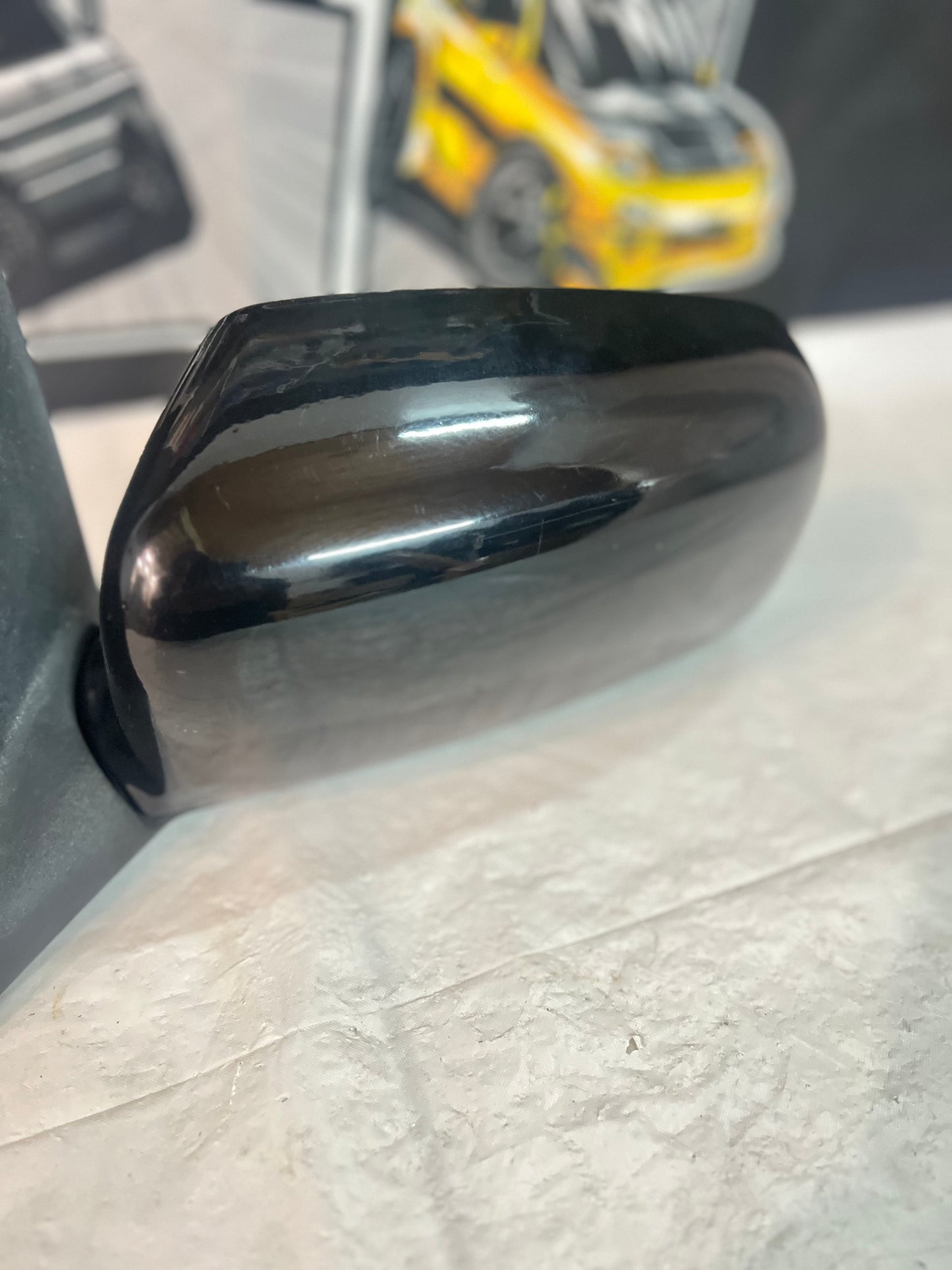 Mitsubishi Lancer Evolution 7-8-9 Mirror (RH) oem Black Colour