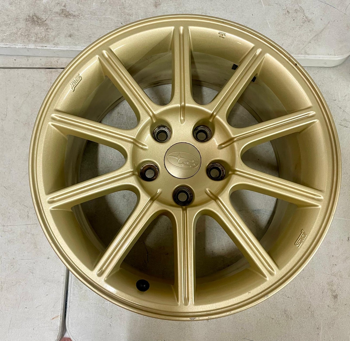 SUBARU IMPREZA WRX STI HAWKEYE OEM WHEEL 17x8 + 53 5x114.3 (Suits 04-07 Model)