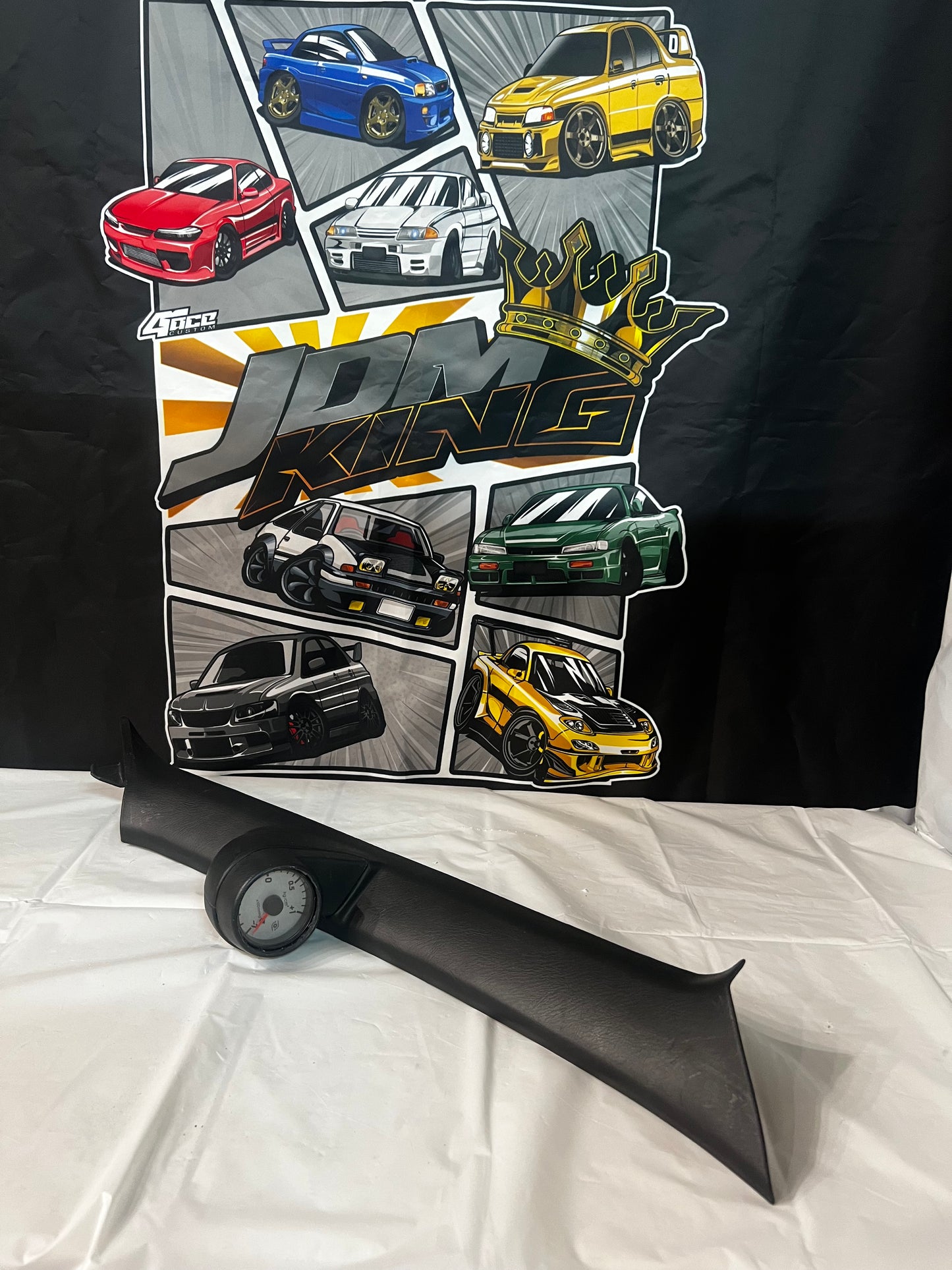 Nissan S15 200sx Silvia Option B BoostGauge + A Pillar Trim.(DISCONTINUED ITEM)