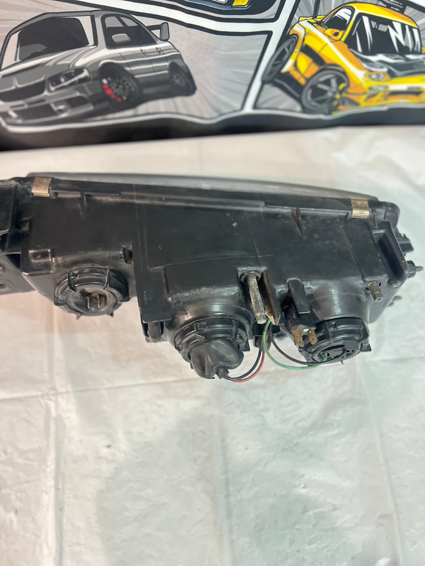 Nissan Silvia S13 Passenger triple projector headlight