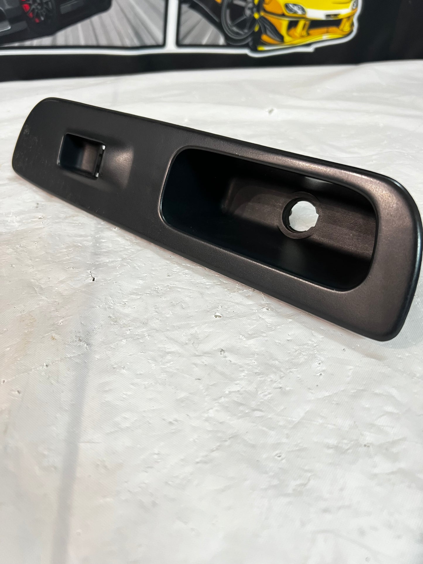 NISSAN SILVIA S14 200SX PASSENGER (LH)WINDOW SWITCH BEZEL.