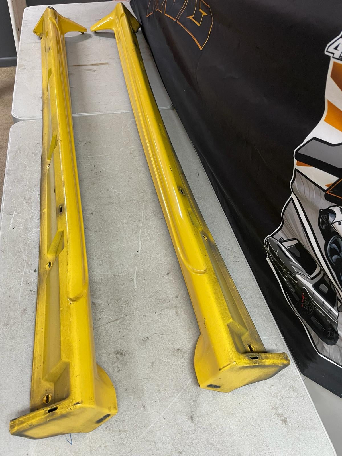 Mitsubishi Lancer Evolution 5/6/6.5 Tommi OEM Genuine Side Skirts
