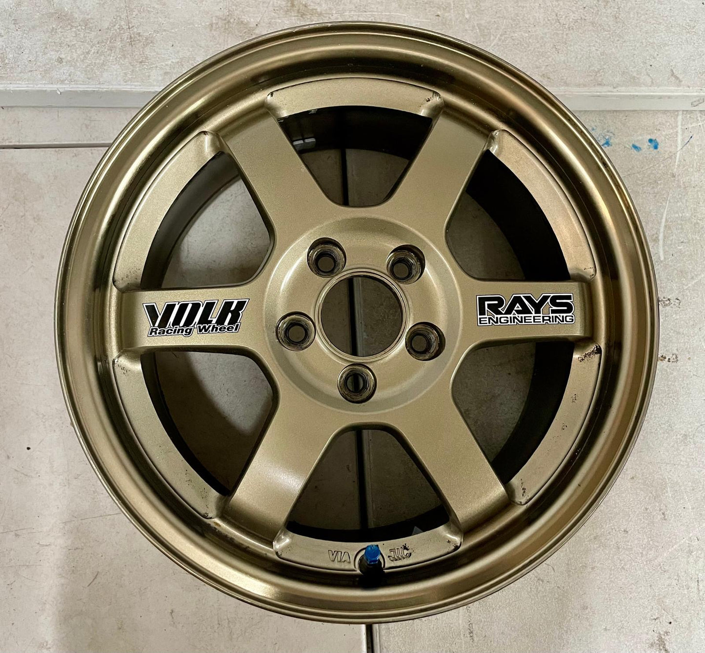 Rays Volk Racing TE37 15x7 + 48