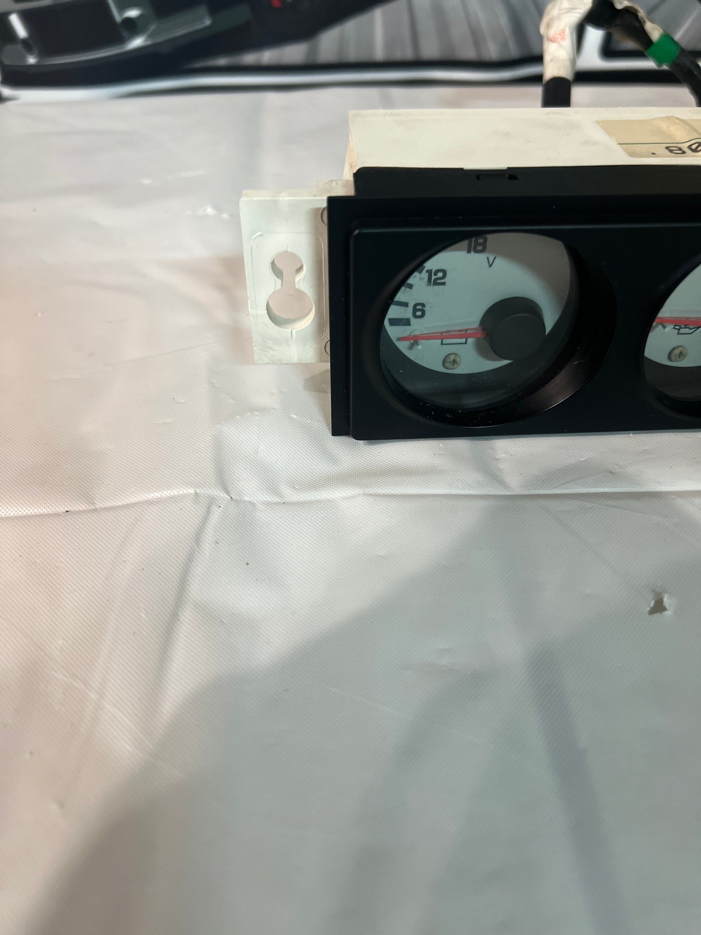 Nissan Silvia S14 200sx JDM triple gauges. (water-boost-volts)