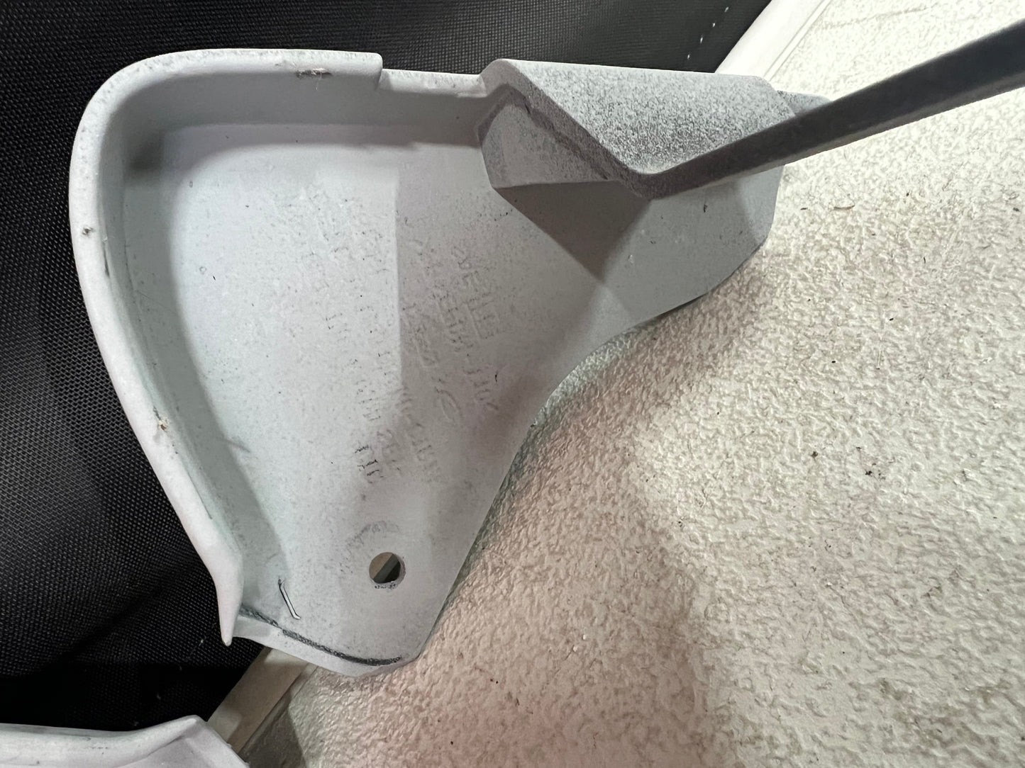 Nissan S14 Kouki/Adm side skirt      End Cap (RIGHT SIDE)                                 (JDM King plastic reproduction)