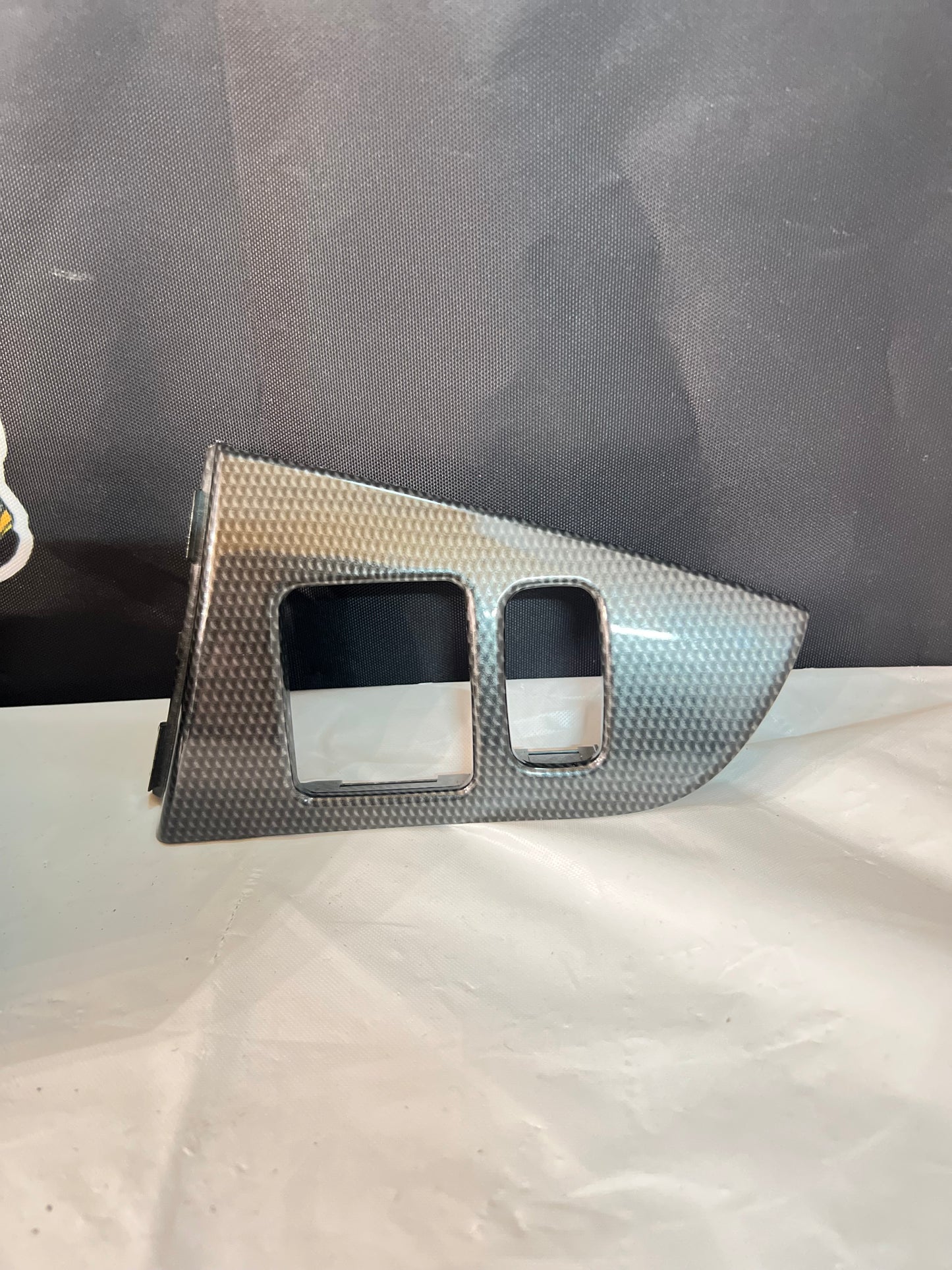 Mitsubishi Lancer Evolution 7/8/9 carbon dash inserts (A)