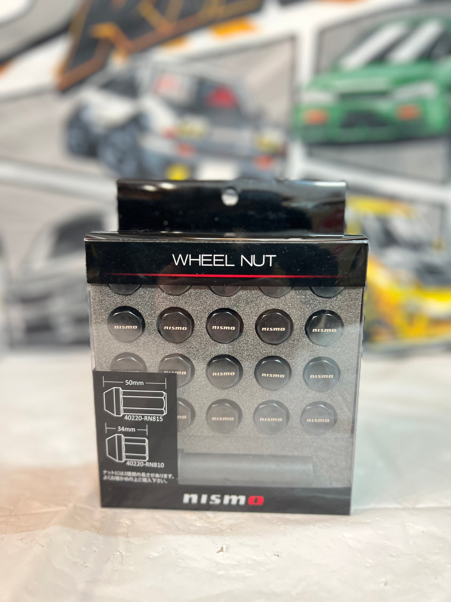 Nismo brand new wheel studs M12x1.25p L34mm. (Short)