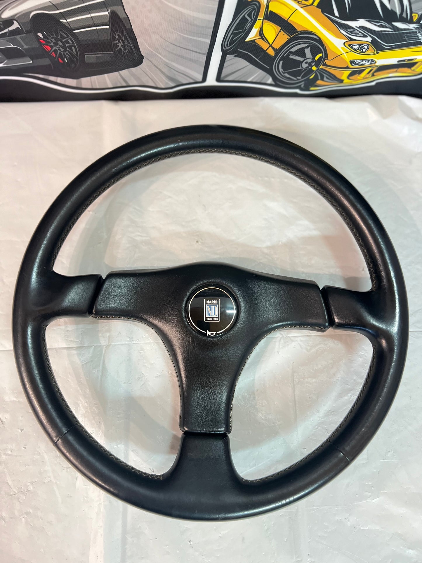 Subaru WRX Sti Nardi OEM Steering Wheel Used condition. Gc8 Gf8 Legacy.