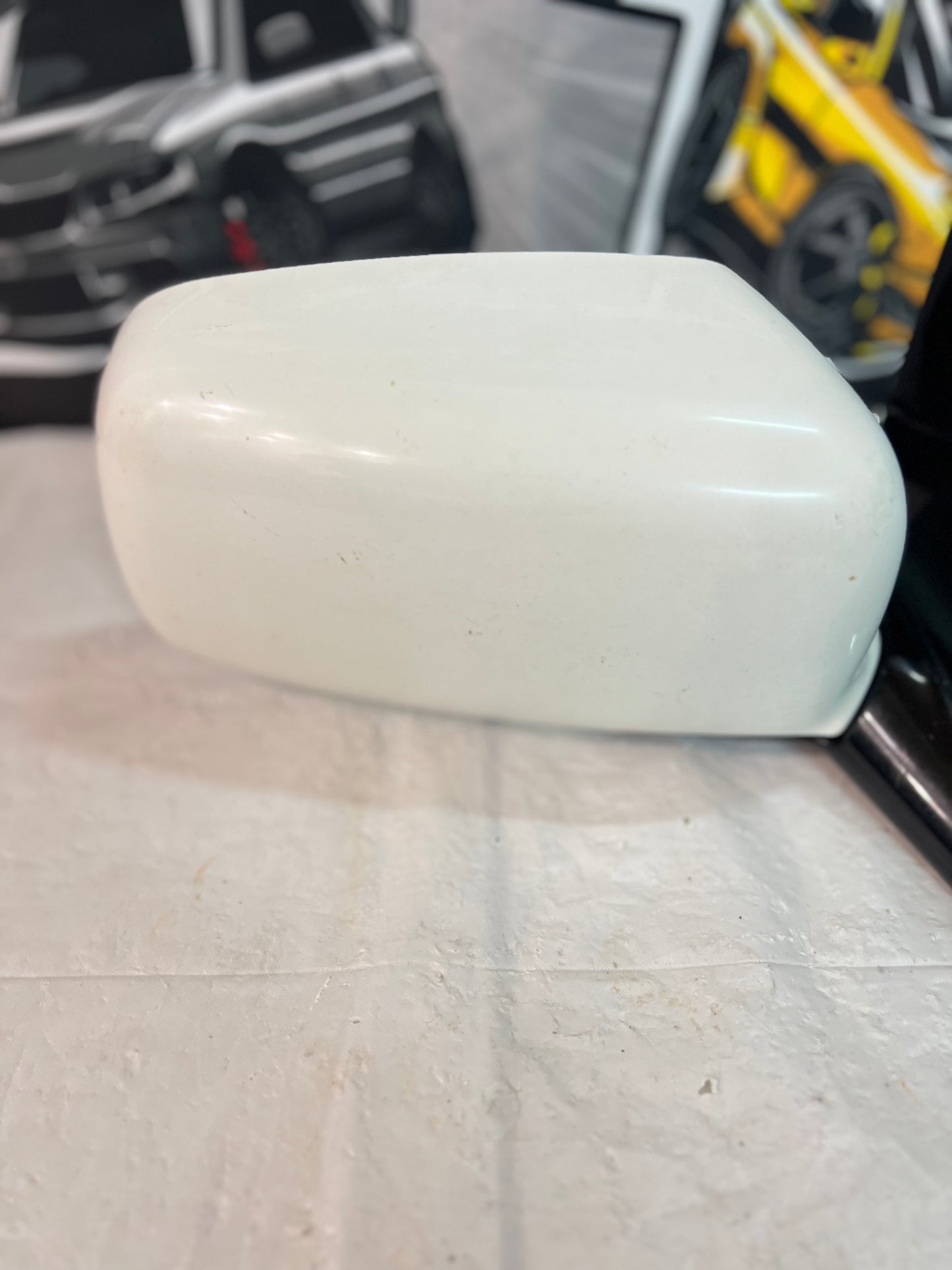 Mitsubishi Lancer Evolution 7-8-9 Electric Mirror (LH) OEM White Colour