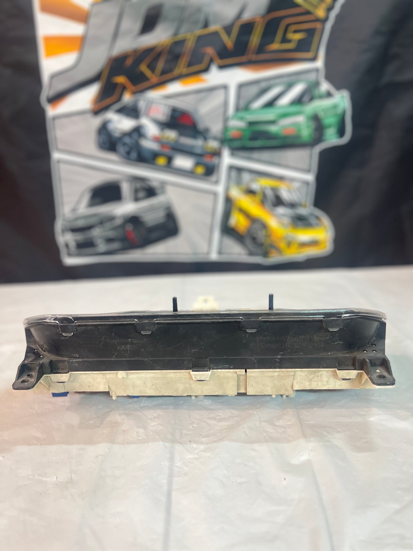 Nissan Silvia S14 200sx Zenki instrument cluster (used) 162946km black face. JDM.