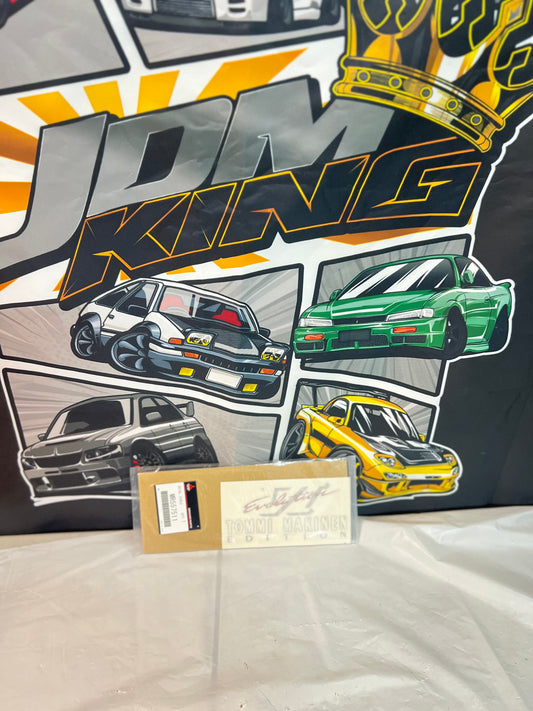 Mitsubishi Lancer 6.5 Tommi Makinen boot decal (brand new genuine)
