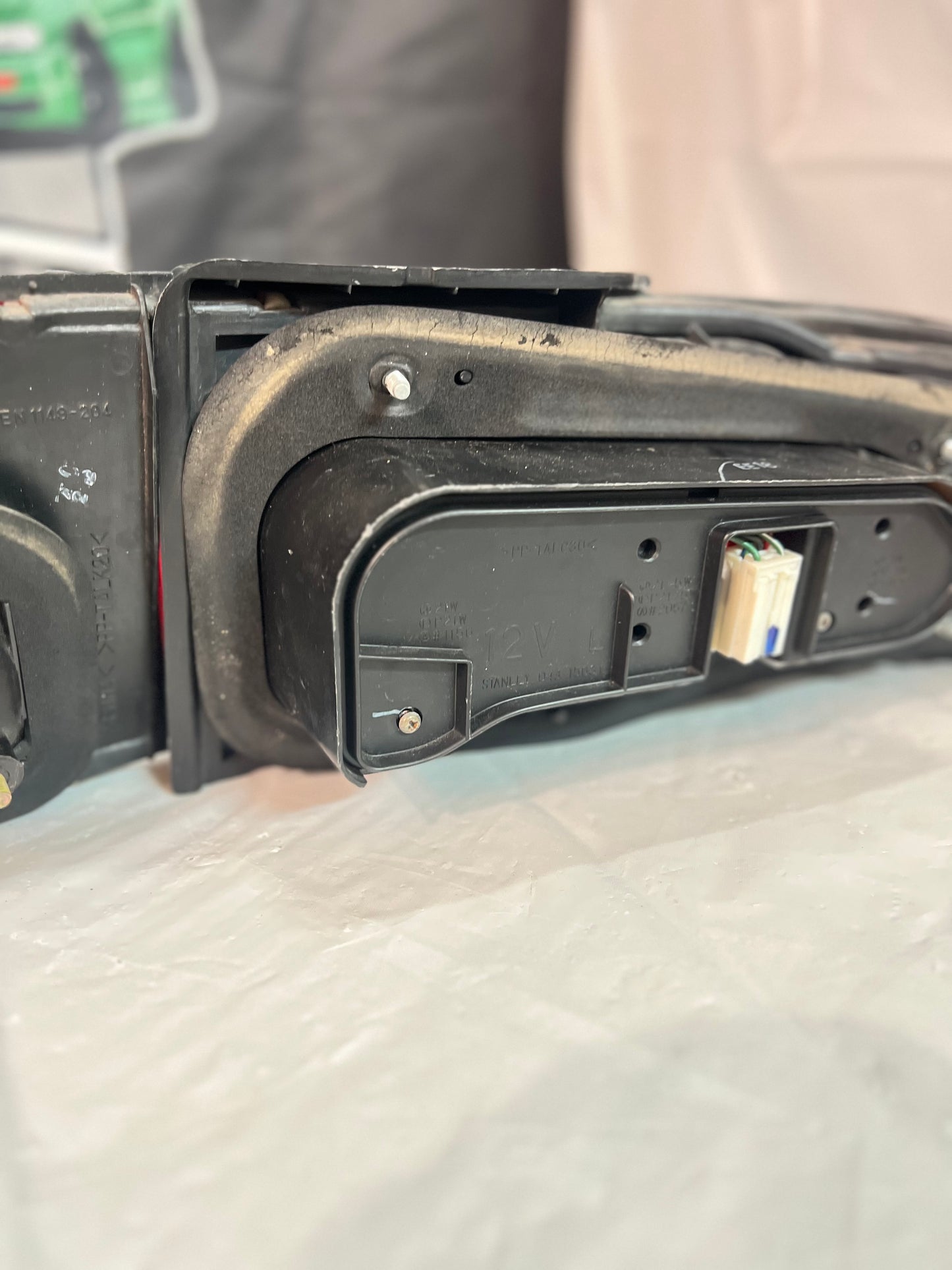 Mitsubishi Lancer Evolution 1-2-3 Tail Lights + rear reflector lights (discontinued item) sold as a set.