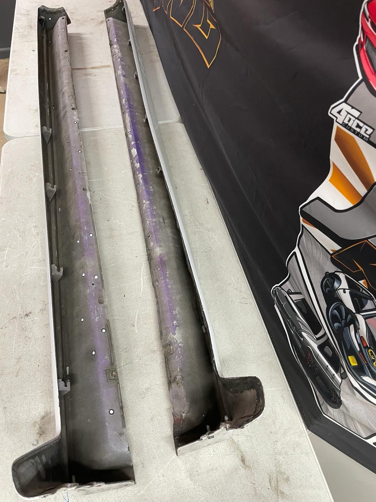 Mitsubishi Lancer Evolution 3 Genuine Side Skirts good condition