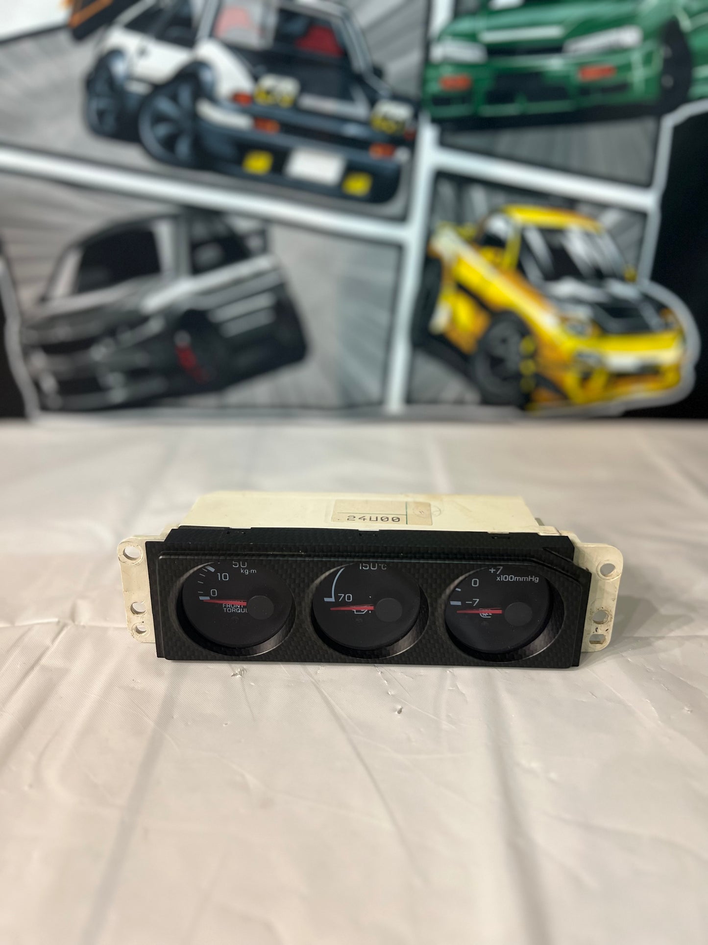 Nissan Skyline R33 GTR OEM triple gauges. Bcnr33