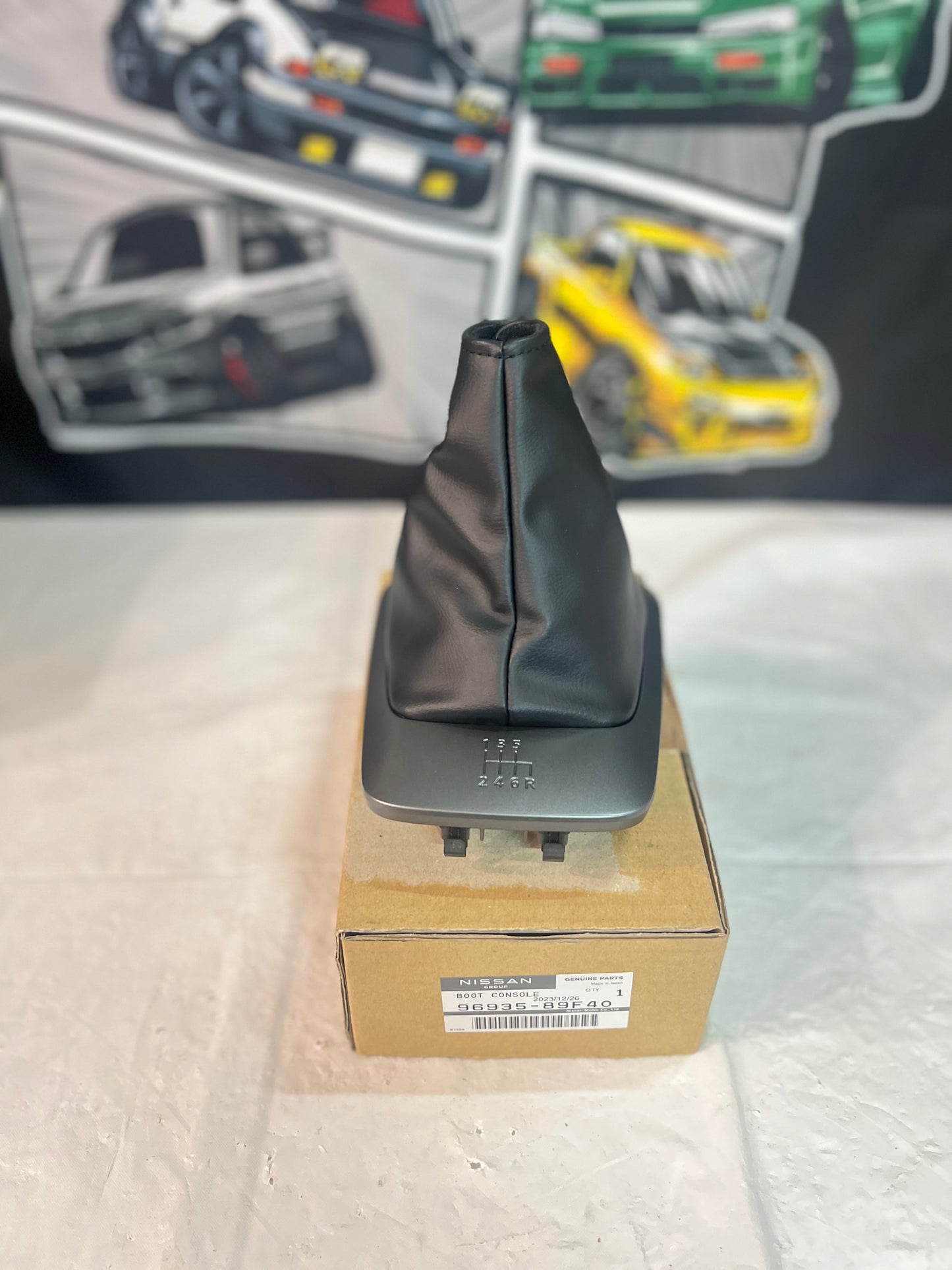 Nissan Silvia S15 200SX GT 6 Speed Shifter Boot Surround (Dark Grey)