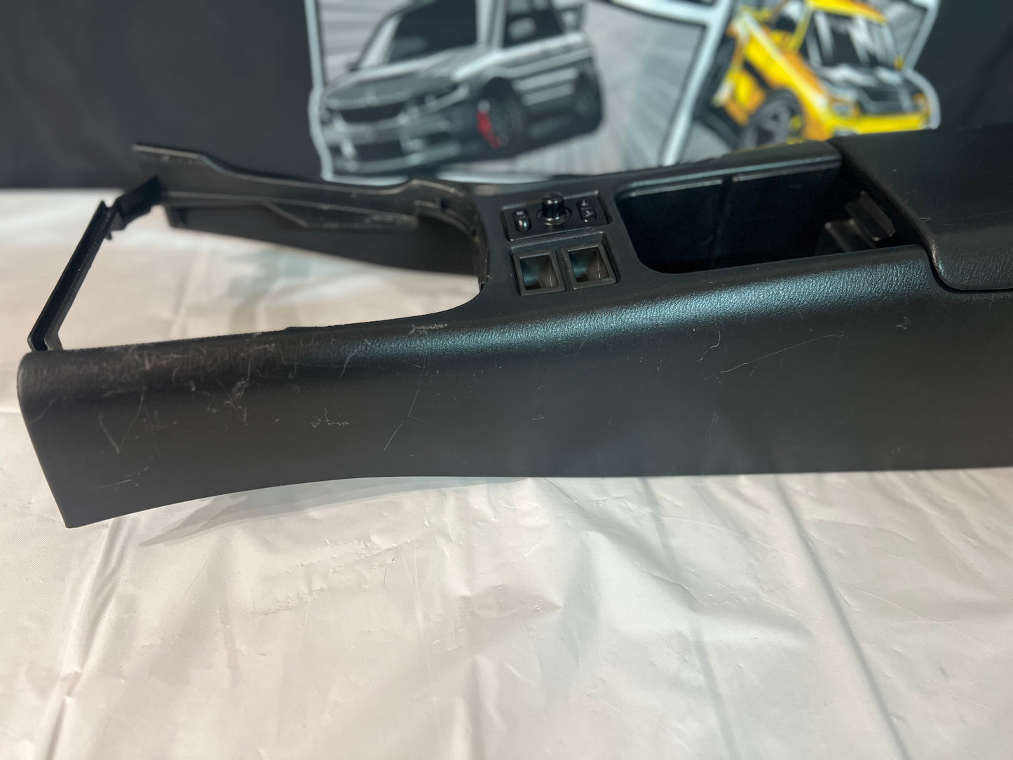 Nissan Silvia S14 Centre console with lid. Used condition (A)