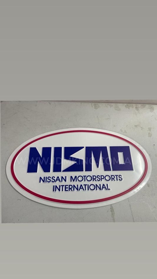 Nismo display sign (durable plastic)